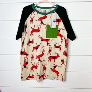 Buffalo Plaid Deer Tee
